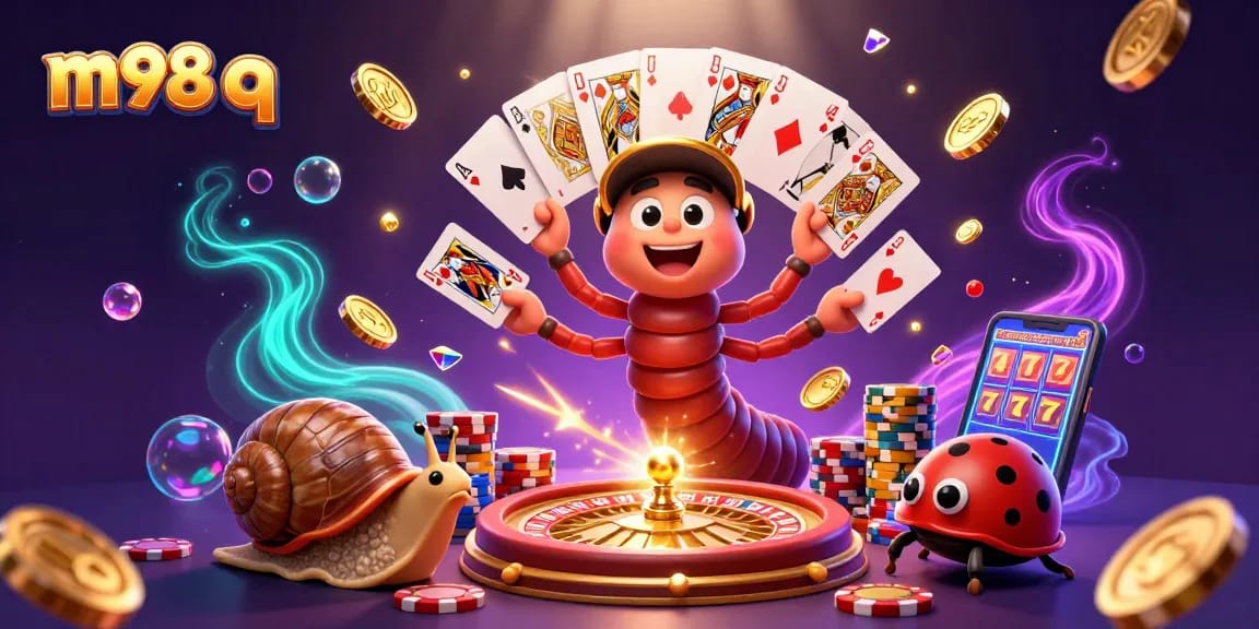 Experience thrilling gameplay with m98 q featuring a vibrant 3D dealer and exciting casino elements.