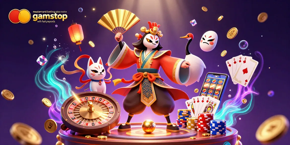 Experience the excitement of mastercard betting sites not on gamstop with fast payouts and vibrant casino action illustrated beautifully.
