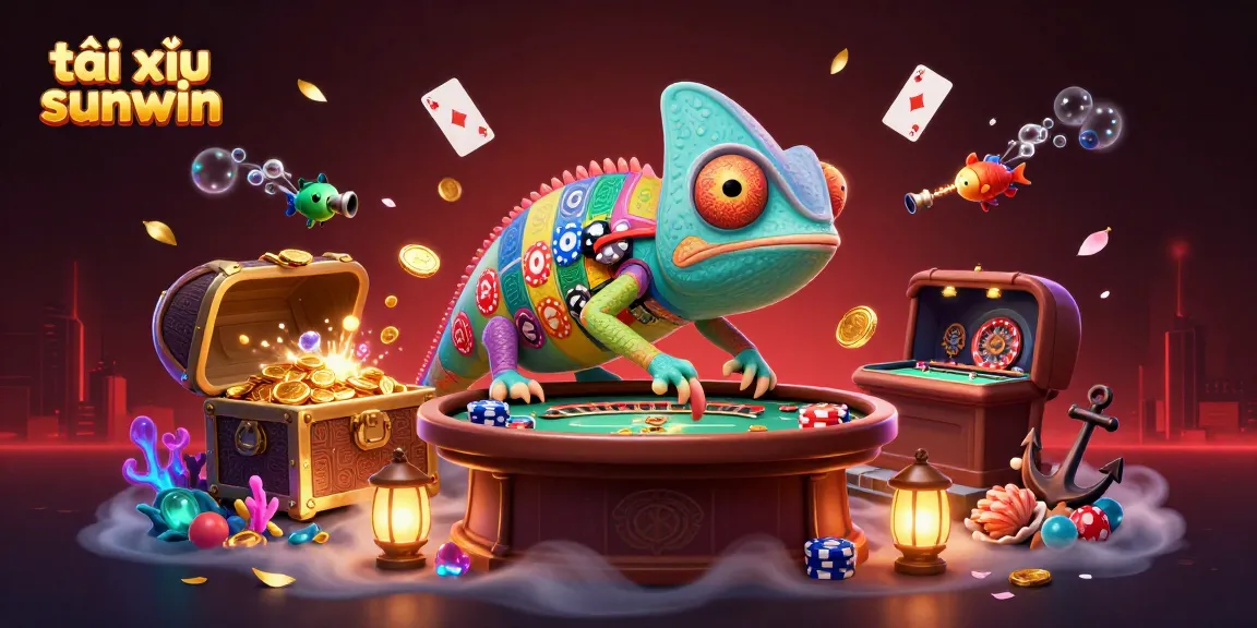 Experience thrilling gameplay at tài xỉu sunwin with the vibrant casino adventure scene.